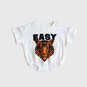 Short Sleeve Romper | Easy Tiger