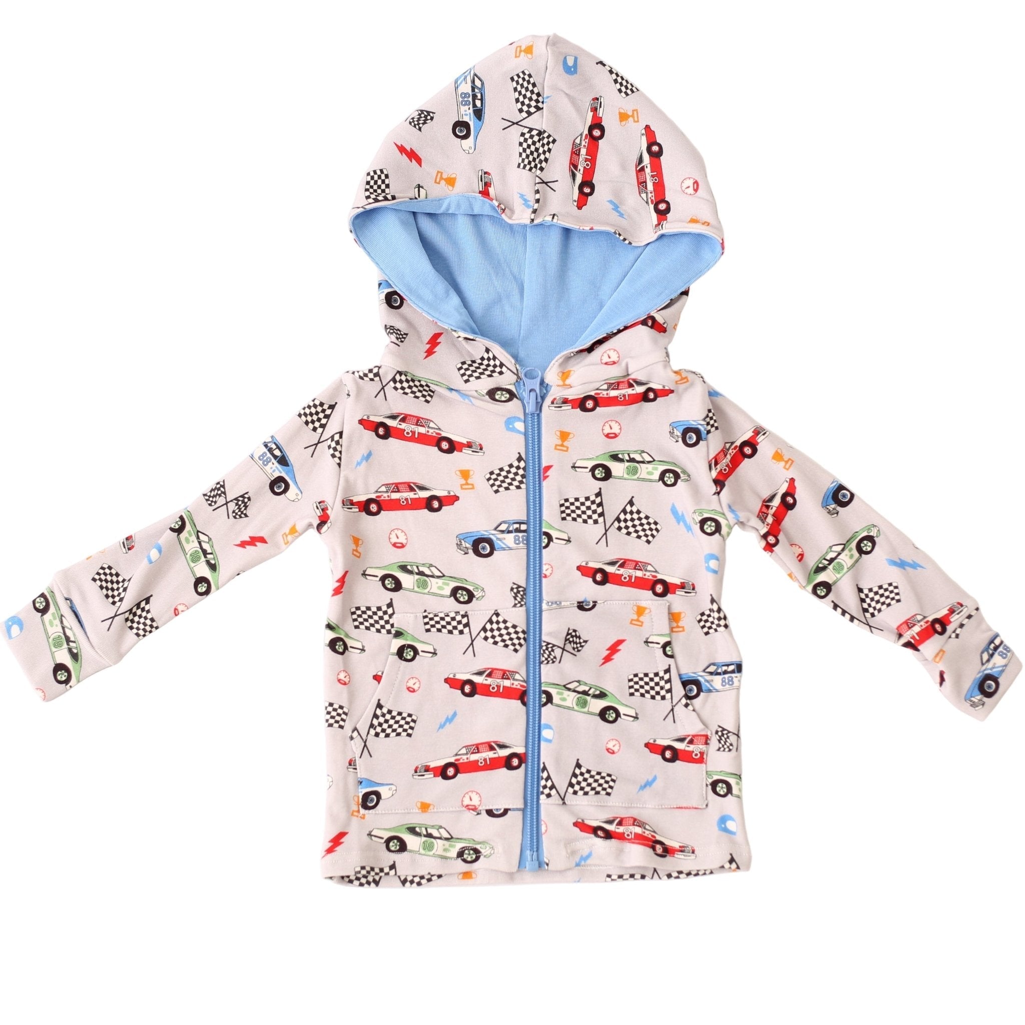 Turbo Tots Zipper Hoodie