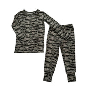 Camo Bamboo Two-Piece Pajama Set