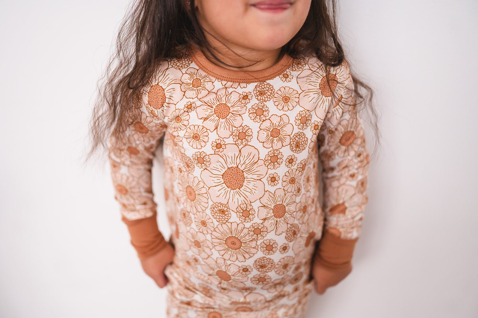 Flower Garden Bamboo Kids Pajama Set
