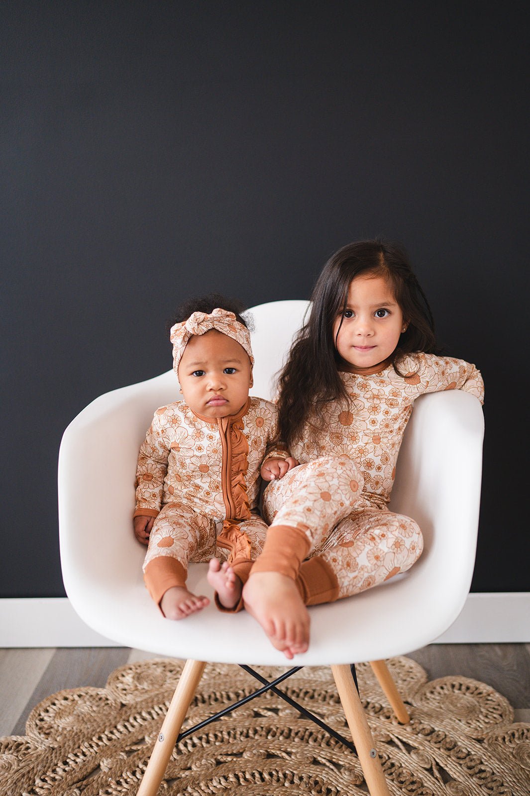 Flower Garden Bamboo Kids Pajama Set