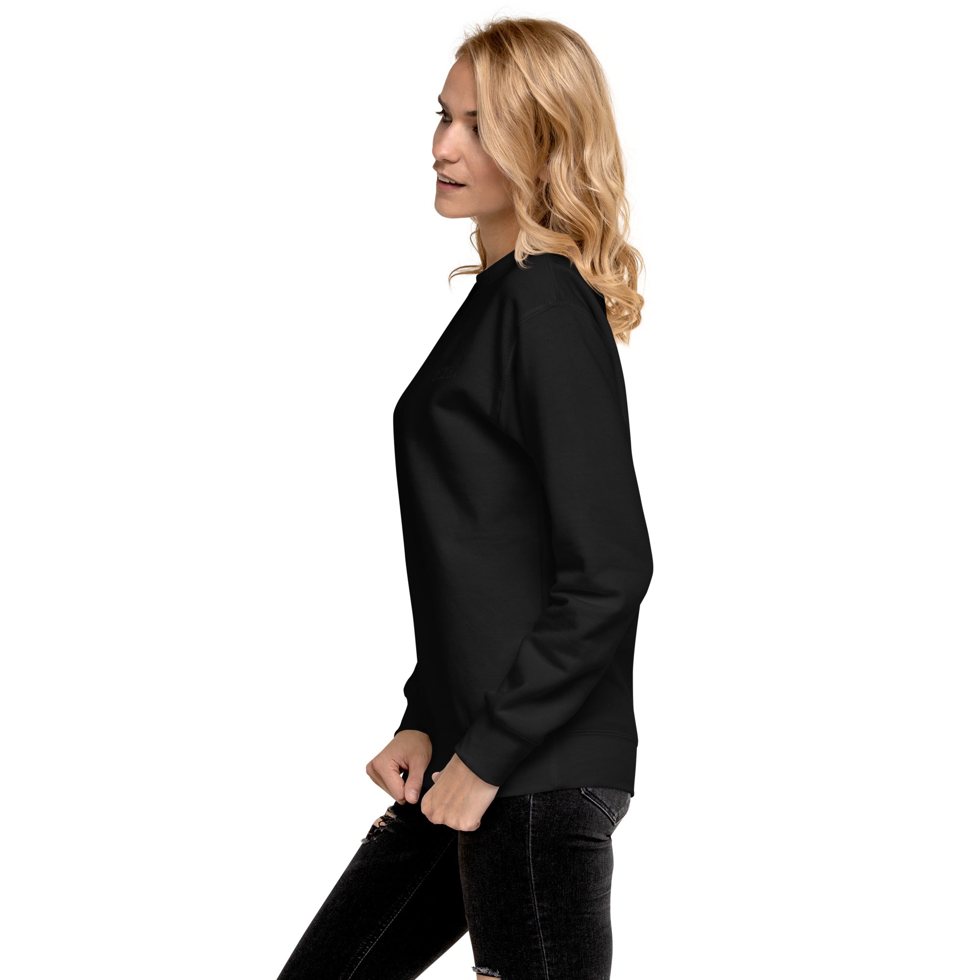 Mama. Embroidered |  Premium Adult Sweatshirt