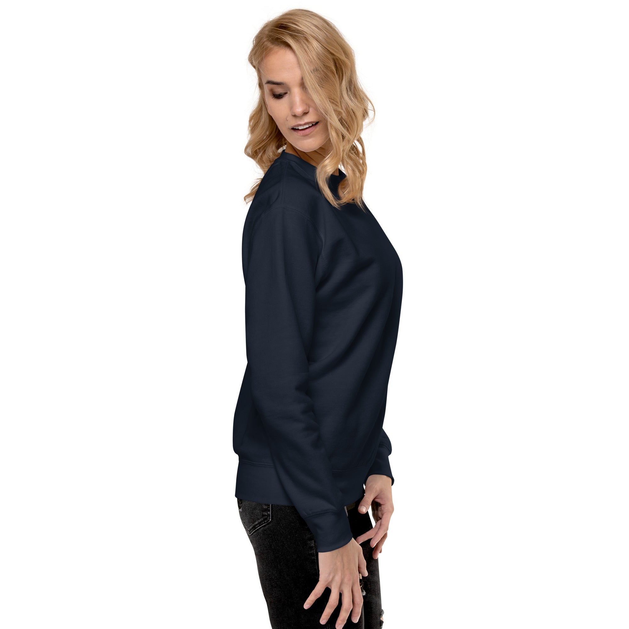 Mama. Embroidered |  Premium Adult Sweatshirt