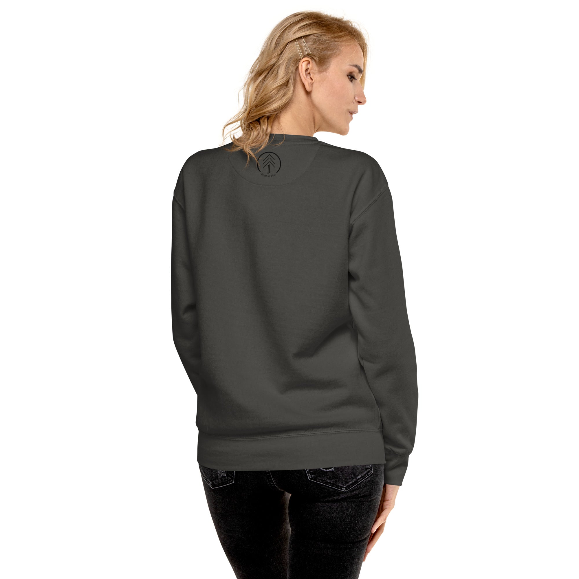 Mama. Embroidered |  Premium Adult Sweatshirt