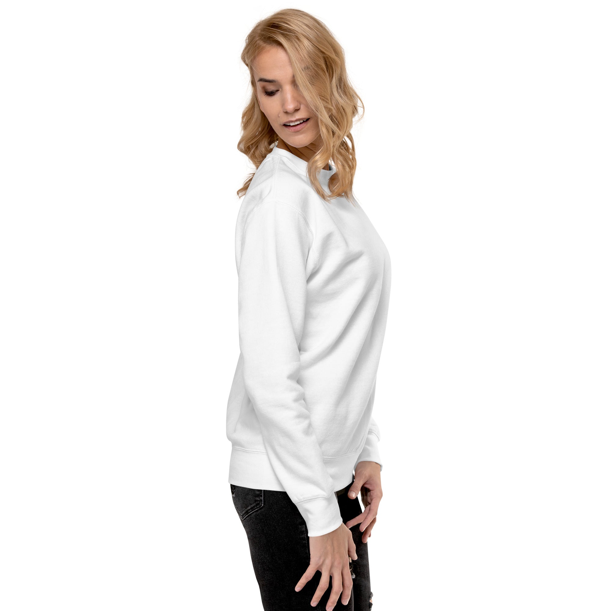 Mama. Embroidered |  Premium Adult Sweatshirt