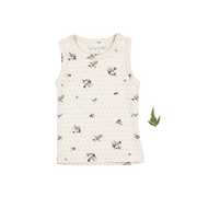 The Printed Tank - Vintage Floral