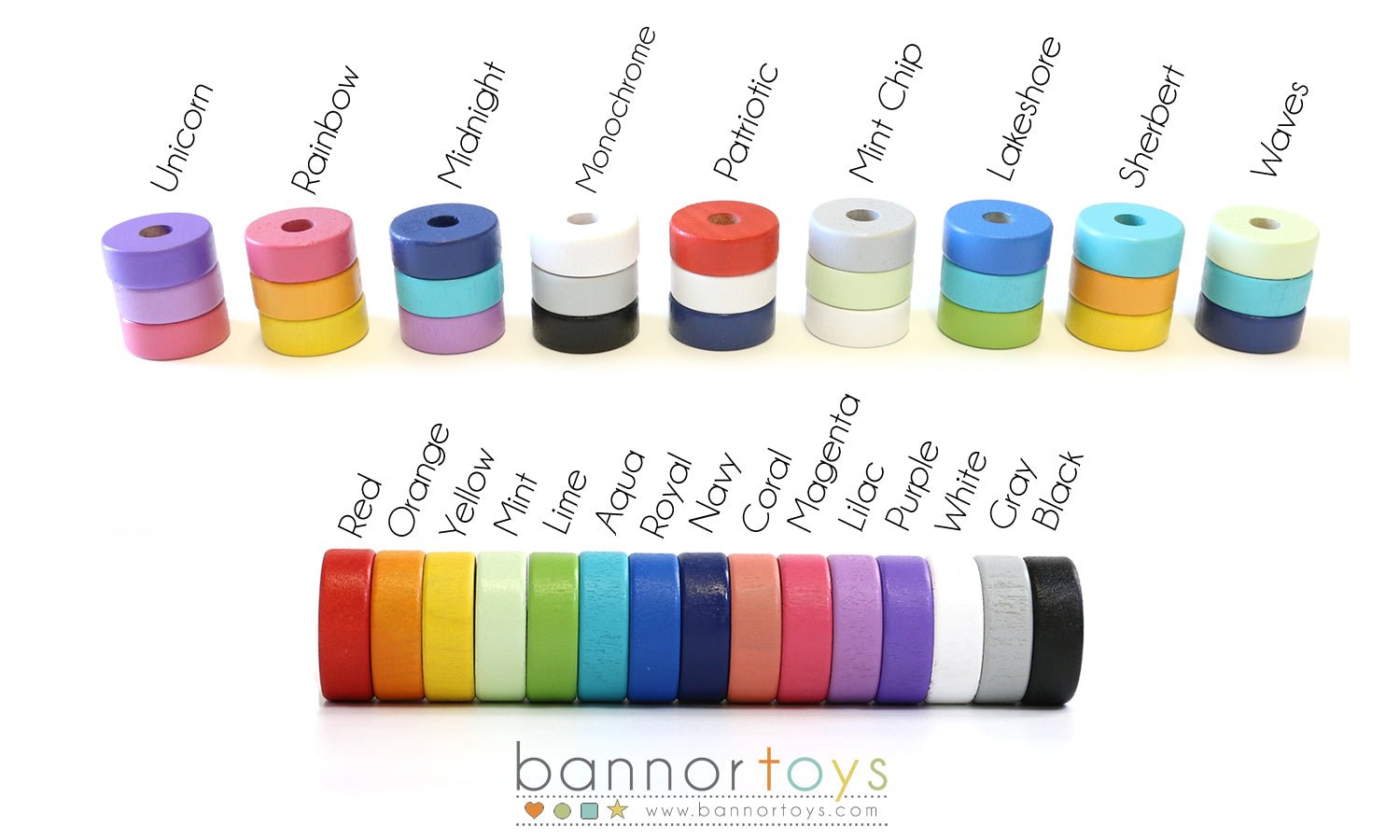 Washington DC Wooden Baby Rattle™