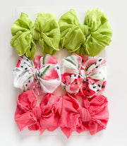 Piggy Clip Trio Set | Watermelon Slice