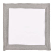MON BEAU TROUSSEAU | Boys White & Grey Cotton Blanket