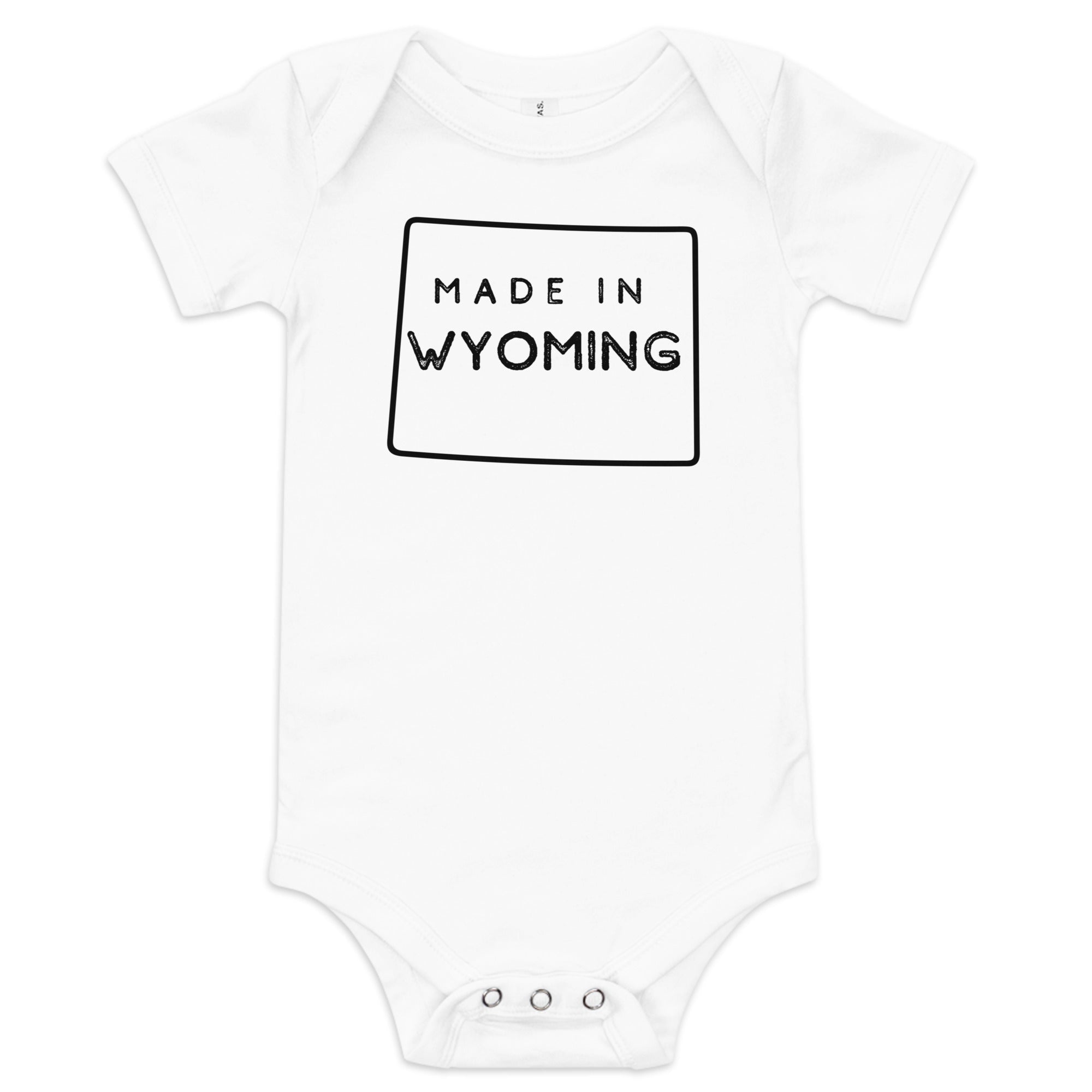 Wyoming Baby Onesie Soft Cotton Newborn Outfit