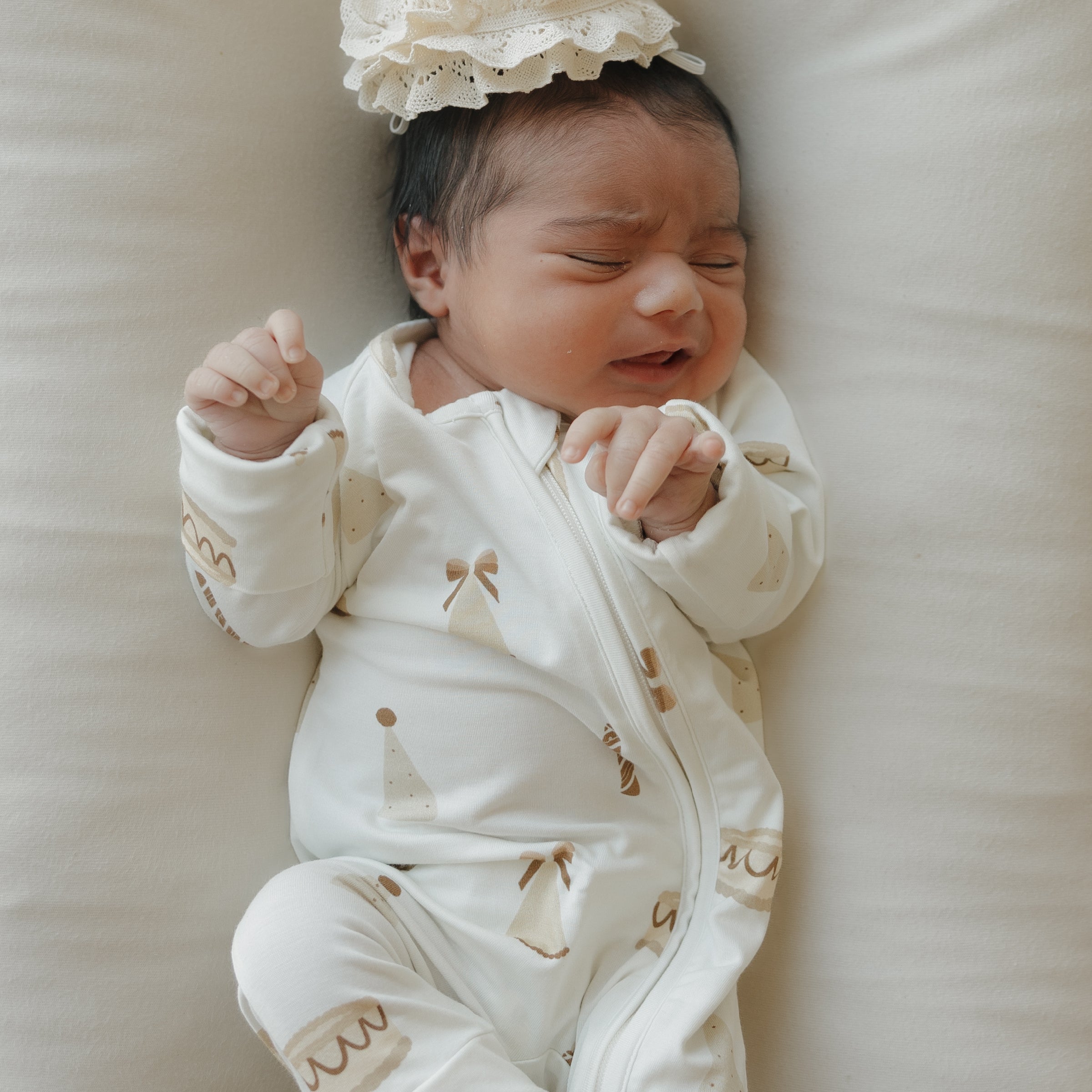 Bamboo Zip Pajamas | Birthday Girl