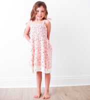 Zola Pink Floral Dress